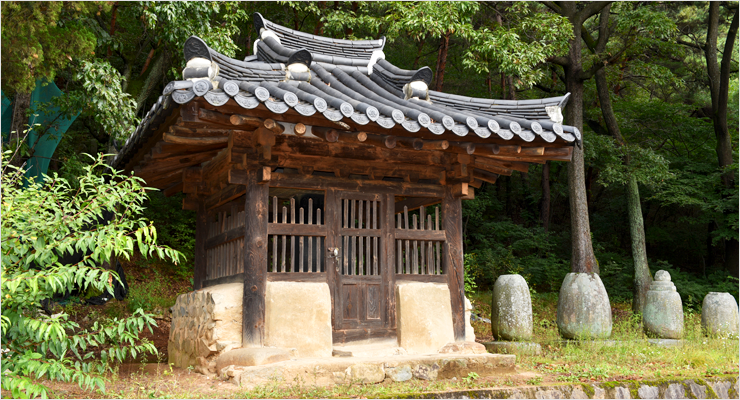 송림사 기성대사비 사진