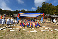설화리상여 사진