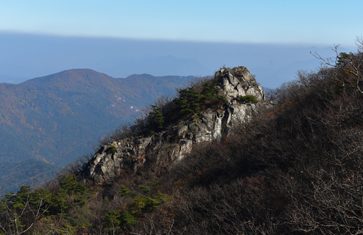 가산산성 기암 유선대 사진
