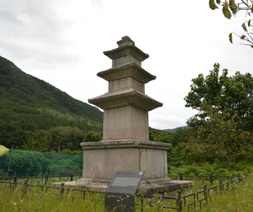 칠곡 기성리 삼층석탑(漆谷箕聖里三層石塔) 사진