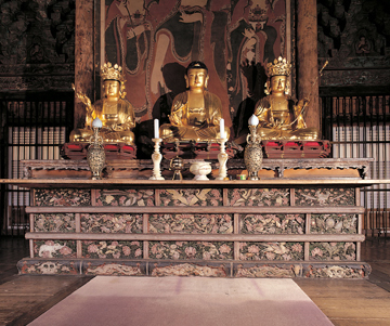 영천 은해사 백흥암 수미단(永川銀海寺百興庵須彌壇)  사진