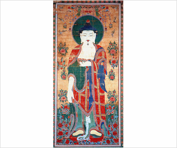 은해사 괘불탱(銀海寺掛佛幀) 사진