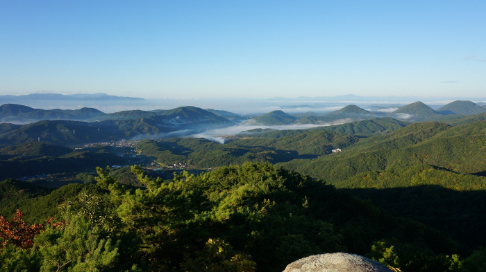 팔공산 전경
