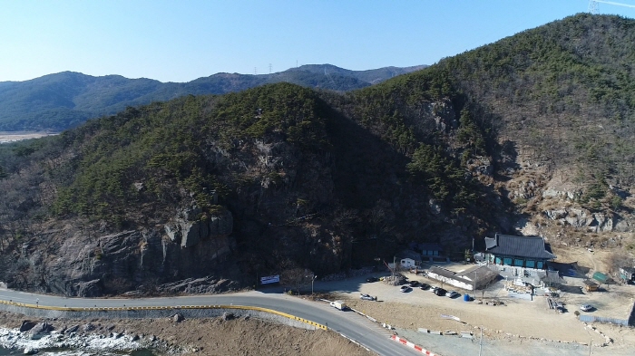연경서원 터 전경